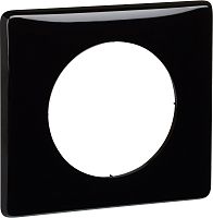 Рамка универсальная Legrand Celiane 1-м. черный глянец фото Рамка универсальная Legrand Celiane 1-м. черный глянец картинка